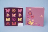 SIL Address Book 18cm X 18cm - Butterflies 2 PER PACK (GB3105)