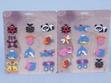 SIL Wobbley Eye Animal Stickers 12/Sheet (St1709) 2 PER PACK