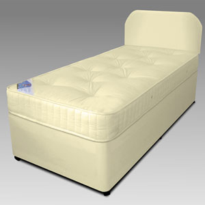 Silent-Dreams Cotton Pocket 5FT Kingsize Divan Bed