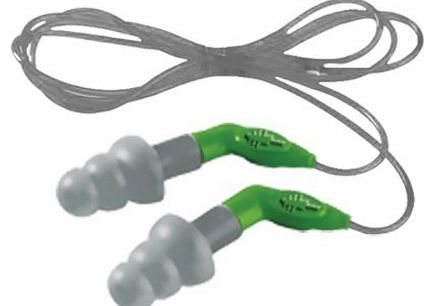 Silent Reusable Ear Plugs with Removable Cord - SNR: 36 dB (4 Pairs)