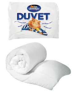 SILENTNIGHT 10.5 Tog Hollowfibre Duvet - Double