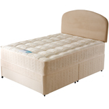 Silentnight 135cm Miracoil Ortho - Clearance Product Platform Top 2 Drawer Double Divan Base Only