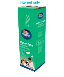 silentnight Anti Allergy Foam Mattress Topper Double