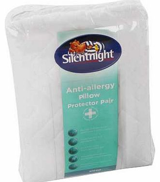 Silentnight Anti-Allergy Pair of Pillow Protectors