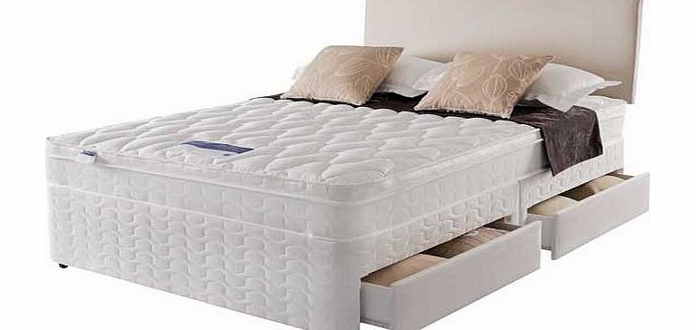 Silentnight Auckland Luxury Double Divan Bed - 4