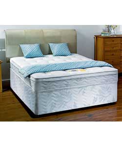 Silentnight Avante Cushion Top Double Divan - Non Storage