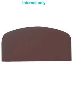 silentnight Beds 4ft 6in Grace Headboard - Chocolate