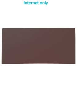 silentnight Beds 4ft 6in Paris Headboard -Chocolate
