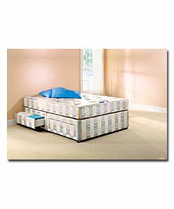 SILENTNIGHT Beds Hampton Double Divan with 2 Drawers