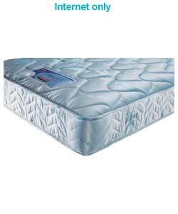 Beds Kids Single Sprung Mattress - Blue