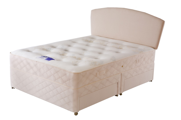 Silentnight Beds Miracoil Latex Ortho Divan Bed Double 135cm