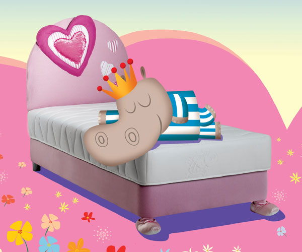 My First Bed - Heart Single 90cm