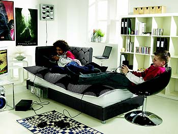 Silentnight Beds Silentnight Chill-Out - Single Bed Set in Charcoal