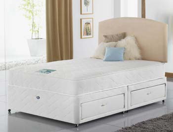 Silentnight Beds Silentnight Miracoil Memory - Contour Divan and Mattress