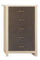 SILENTNIGHT CABINETS 5-drawer medium chest