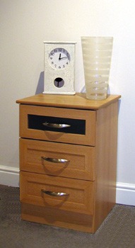 Silentnight Cabinets Attraction 3 Drawer Bedside Chest by Silentnight Cabinets