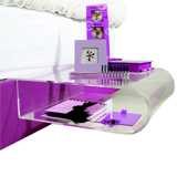 Silentnight Chillout Accessories Perspex Storage Shelf