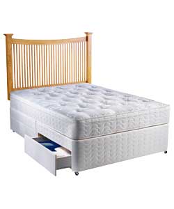 Silentnight Classic Cushiontop Superking Divan Bed