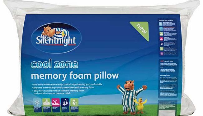 Silentnight Cool Zone Memory Foam Pillow