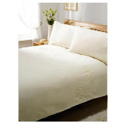 Silentnight Duvet Set Kingsize Flower Cream