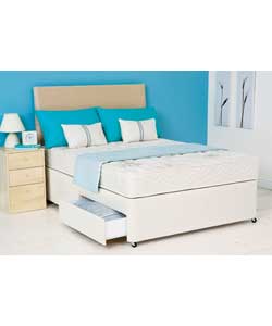 silentnight Elliot Microquilt Double Divan - 2 Drawer