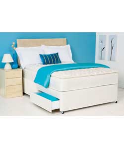 silentnight Elliot Pillowtop Kingsize Divan - 2 Drawer