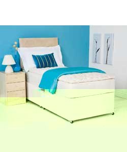 silentnight Elliot Pillowtop Single Divan - Non Storage