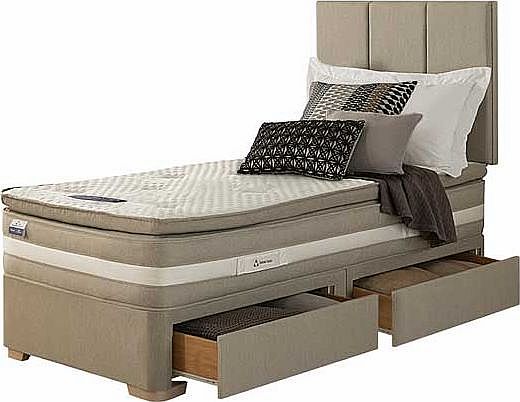 Silentnight Gel Affinity 1850 Single Divan Bed -