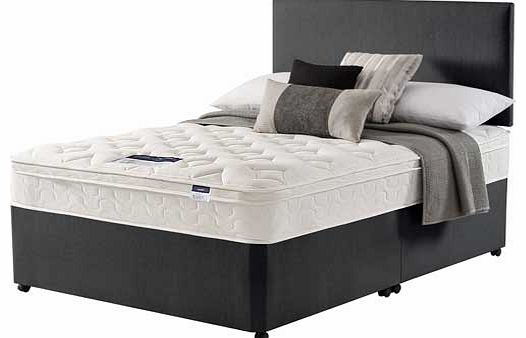 Silentnight Heather Cushiontop Kingsize Divan Bed