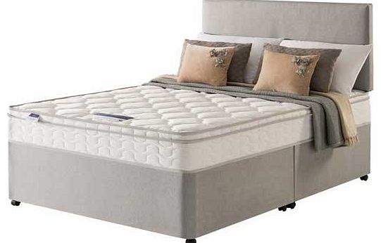 Silentnight Jackson Cushiontop Double Divan Bed