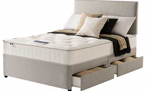 Silentnight Jackson Luxury Double 4 Drw Divan Bed