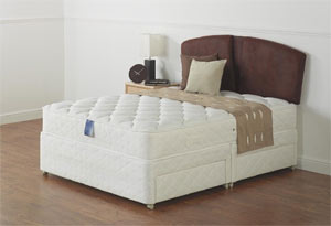 Silentnight Miracoil Latex Echo 6FT Superking Divan Bed