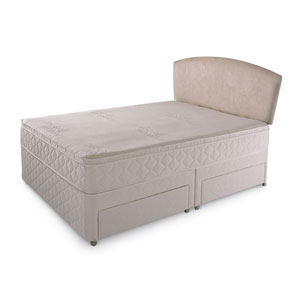 Miracoil memorySensation 4FT 6`Double Divan Bed