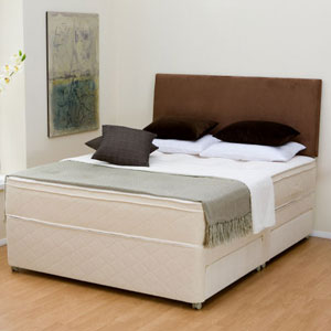 Silentnight Mirapocket Memory 2100 Byron 4FT 6 Divan Bed