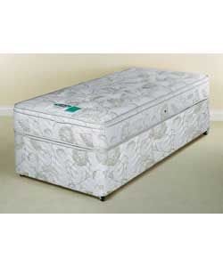 silentnight Montreal Cushion Top Single Divan - Non Storage