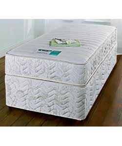 silentnight Montreal Micro Quilt Single Divan - Non Storage