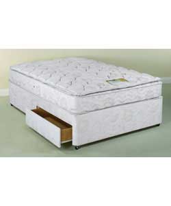 Montreal Pillow Top King Size Divan - 2 Drawers