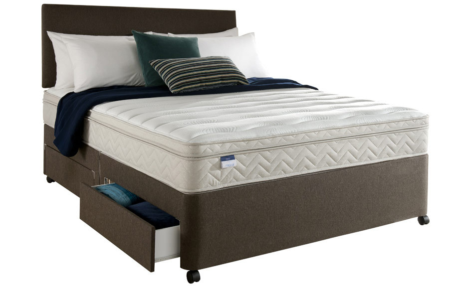 Silentnight Oslo Memory Miracoil Divan, King