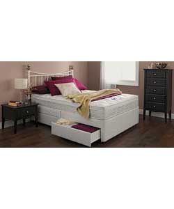 Silentnight Oxford Box Pillowtop Double Divan