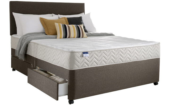 Silentnight Rio Miracoil Divan, Small Double, 2