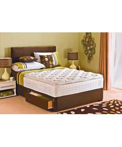 Silentnight Santiago Cushiontop Double Divan 4