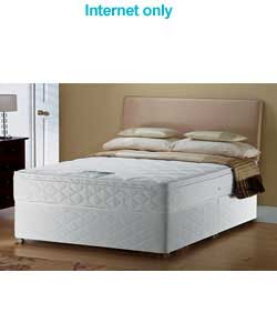 silentnight Super Kingsize Memory 2100 Divan - Non Storage