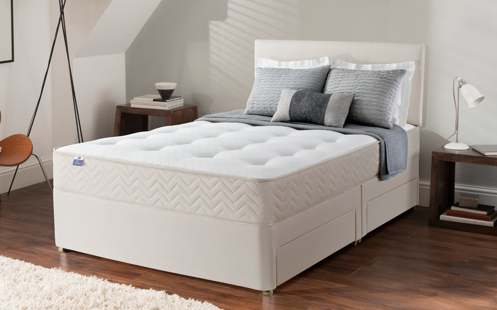 Silentnight Torino Memory 1000 Mirapocket Divan,