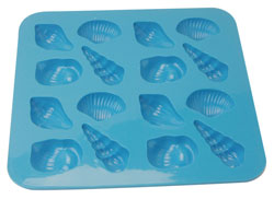 Silicone Zone Chocolate Mould Shells Ice Blue