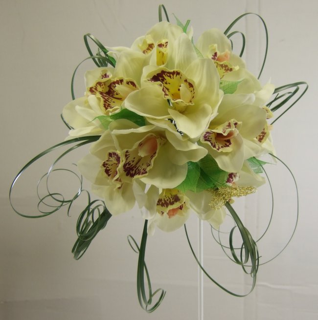 Silk Bouquets Orchid Brides Posy
