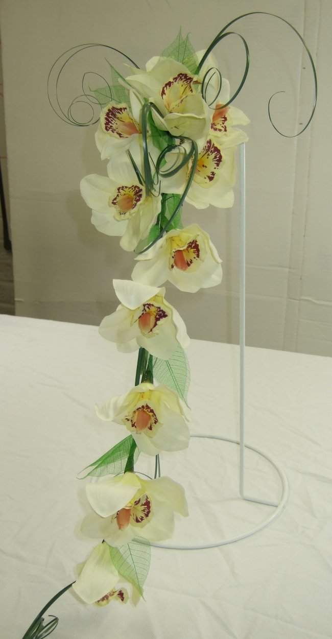 Silk Bouquets Trailing Orchid Wrist Shower