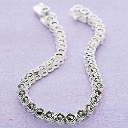 Silver & Marcasite Bracelet
