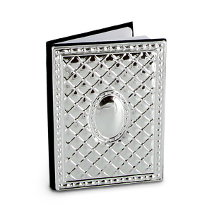 Silver Aluminium Address Book