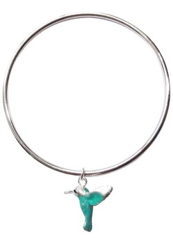 and Turquoise Humming Bird Bangle by