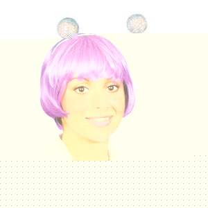 Silver Balls Head Boppers